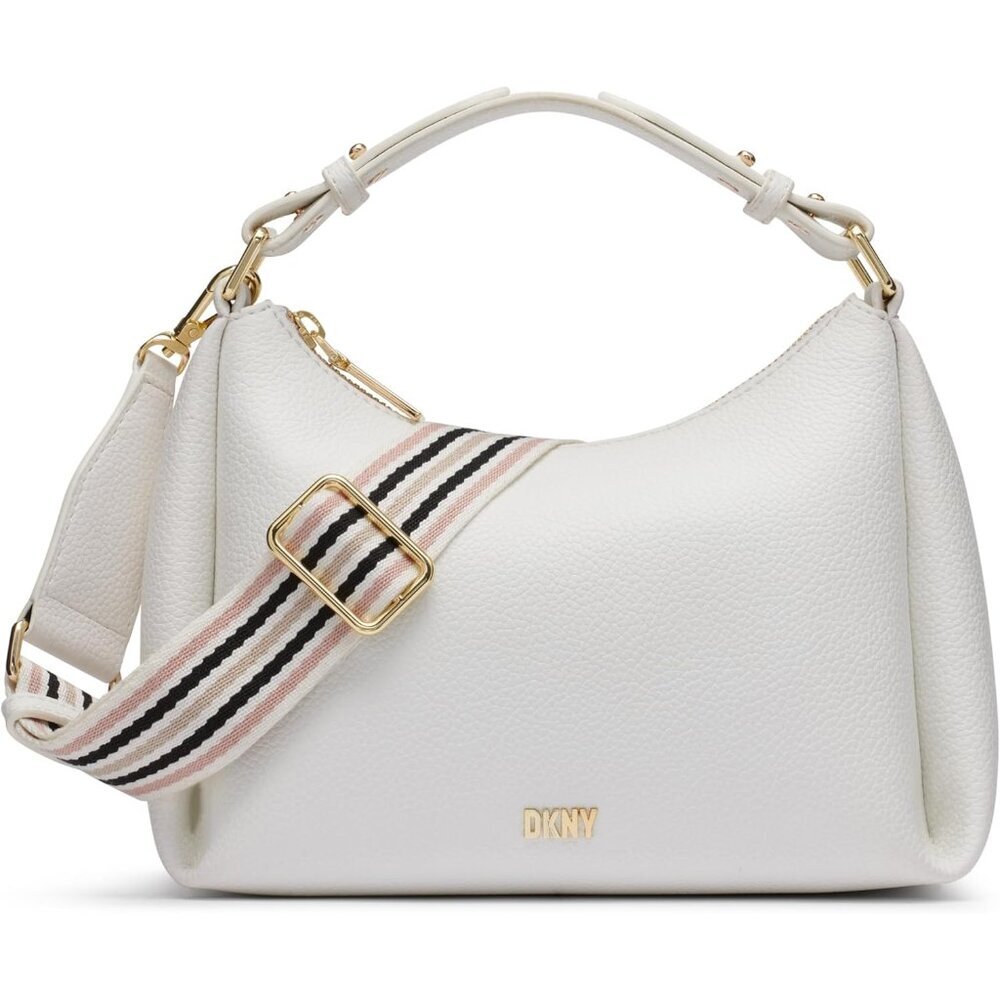Women's Crossbody Bag Dkny Cotton Casual Top Zip Closure For Everyday Use